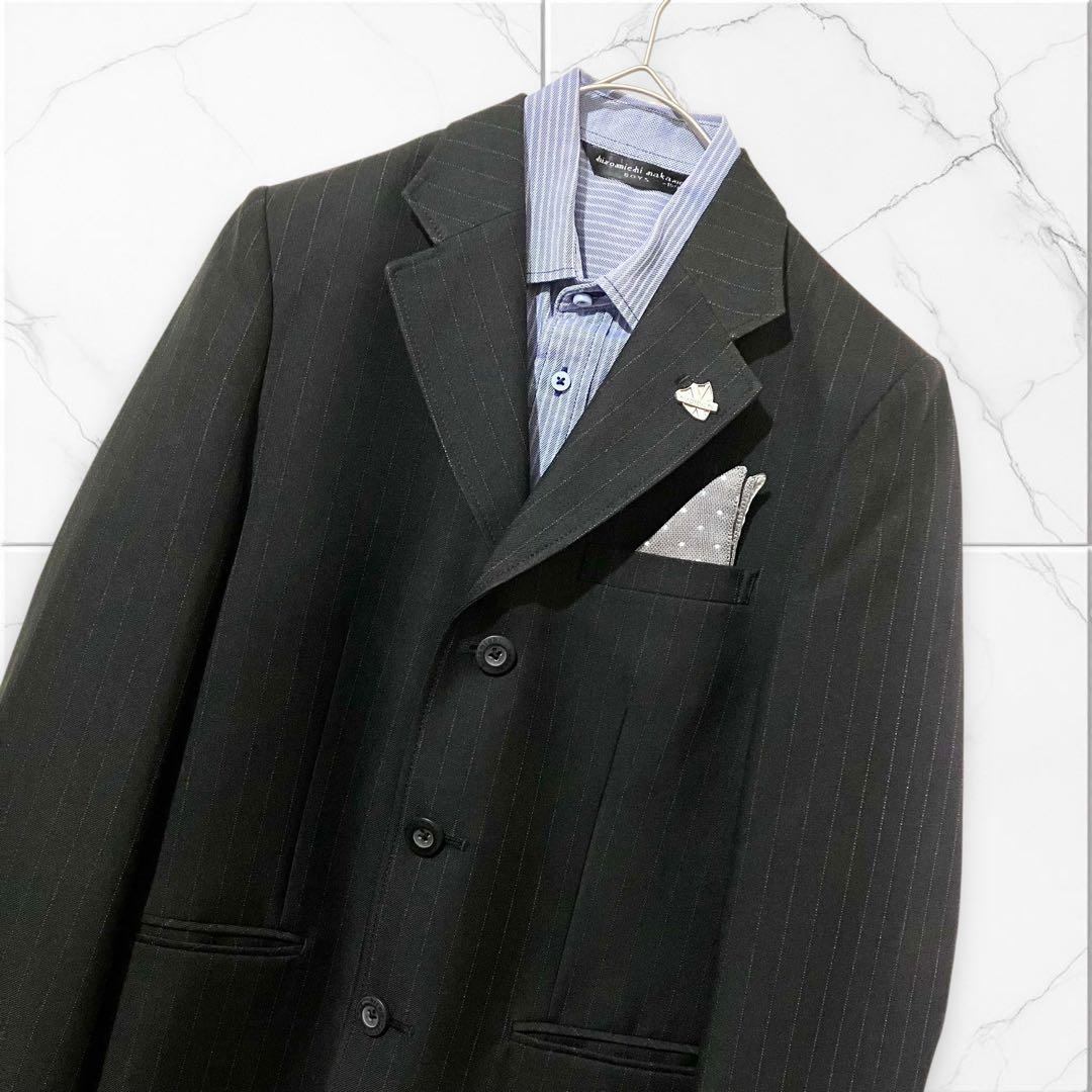 akkoさま　　150ヒロミチナカノ スーツ 男の子 卒業式　濃紺ス 3ボタン