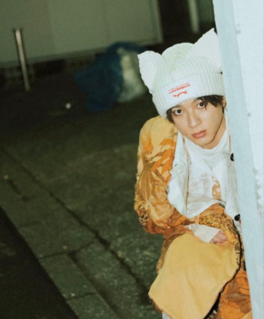 Charles Jeffrey LOVERBOY ニット帽 ホワイト【男女兼用】