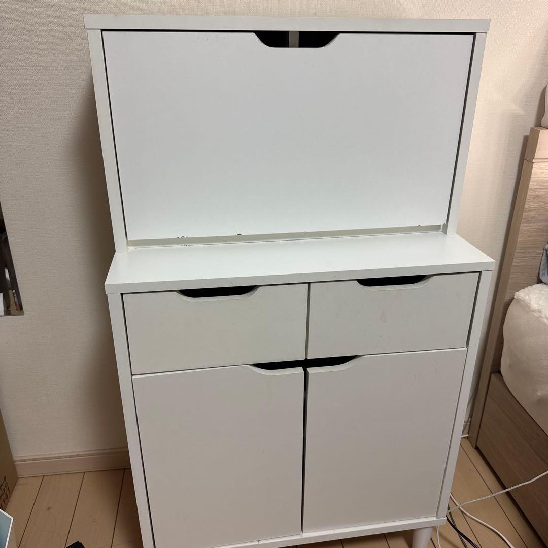 あと数日‼️ホワイト ドレッサー・ミラー・鏡台