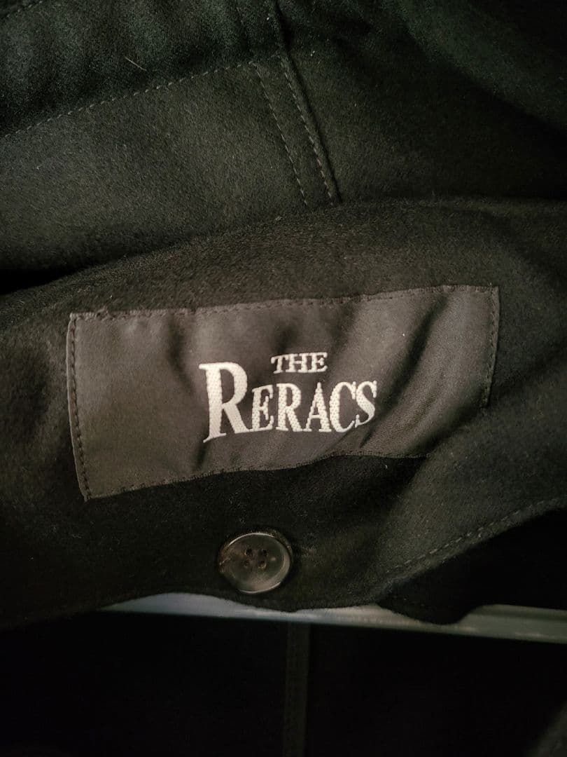 限定値下げTHE RERACS★ウール素材モッズコート　ブラック