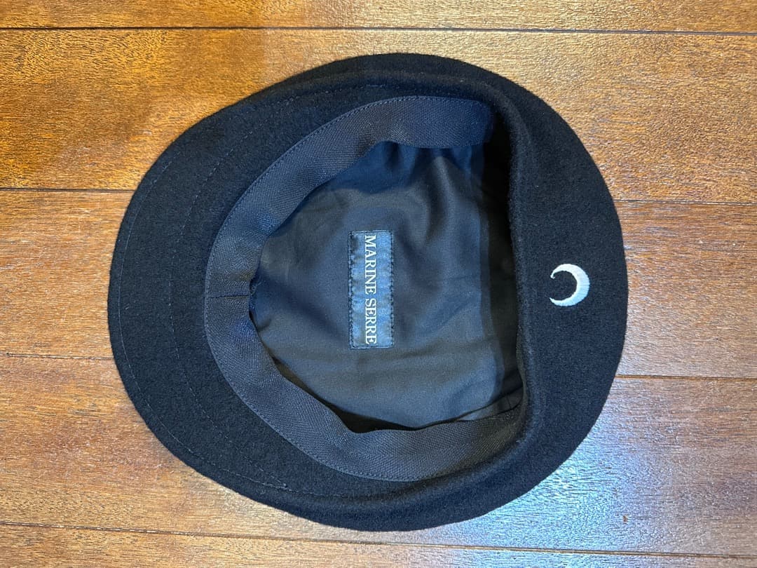 MARINE SERRE ベレー帽 M ブラック