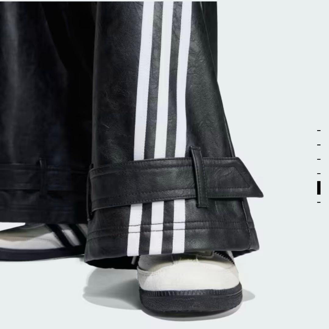 Adilenium シーズン 3 ビンテージ フェイクレザーパンツ　28