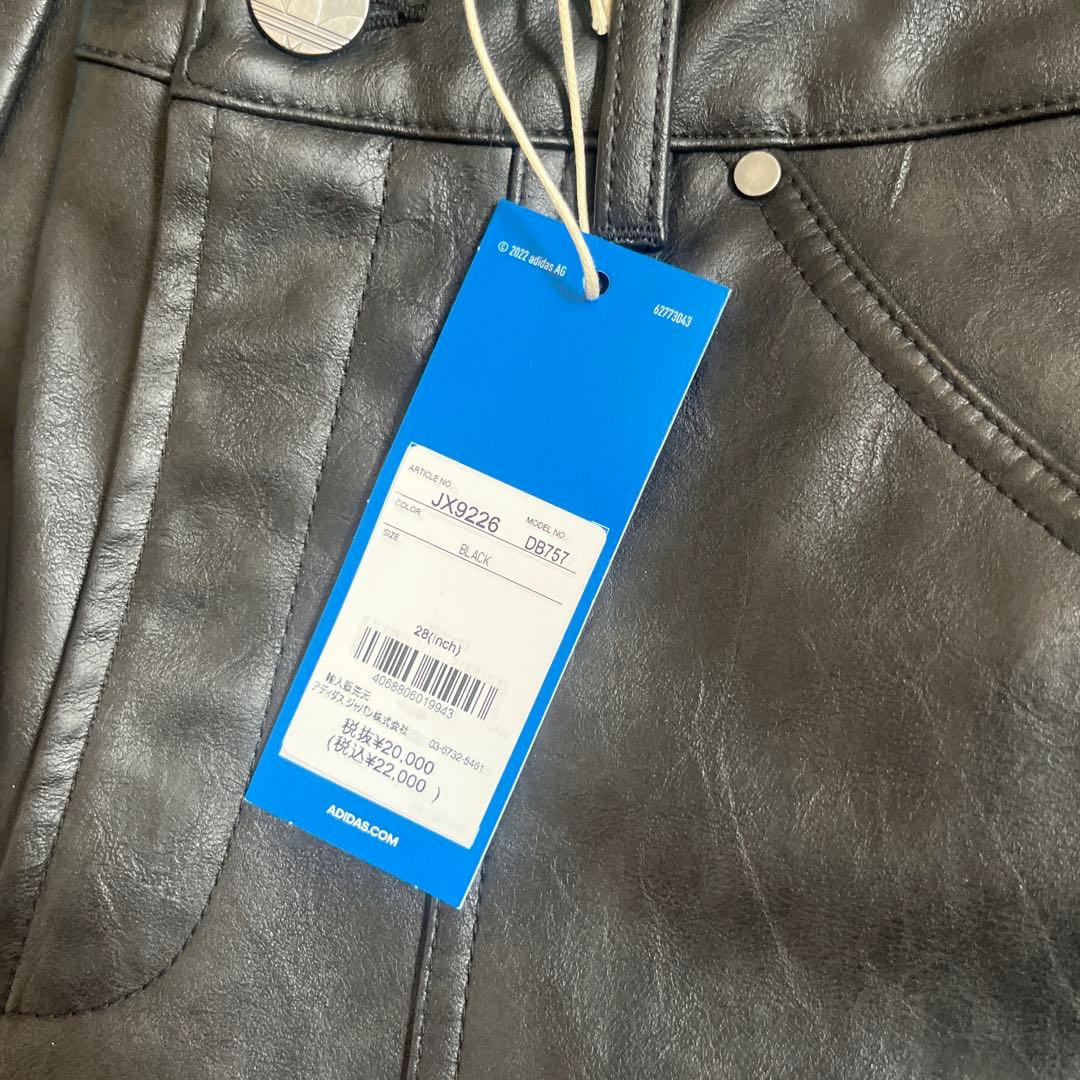 Adilenium シーズン 3 ビンテージ フェイクレザーパンツ　28