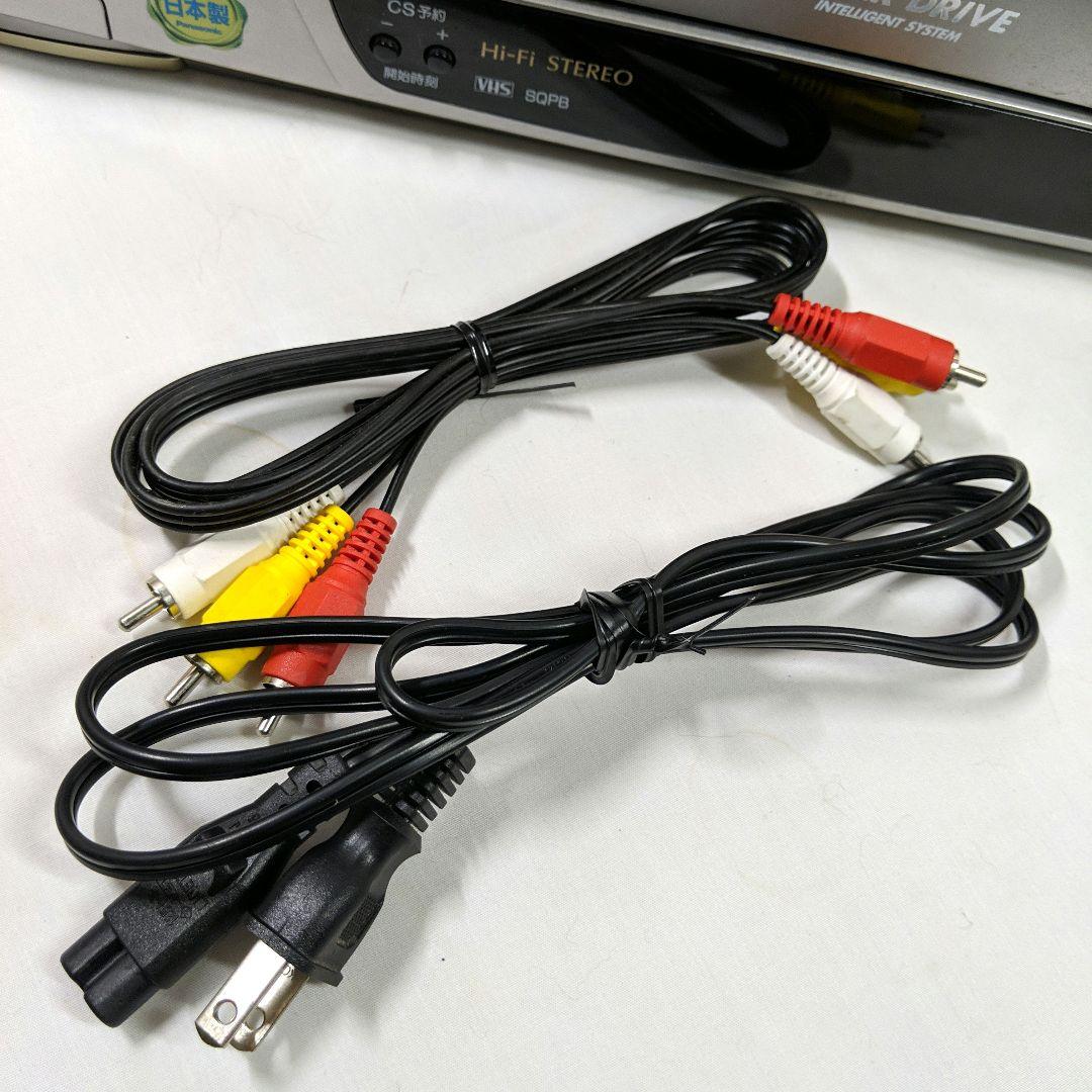 パナソニック NV-H220G VHS ビデオデッキ　リモコン付き