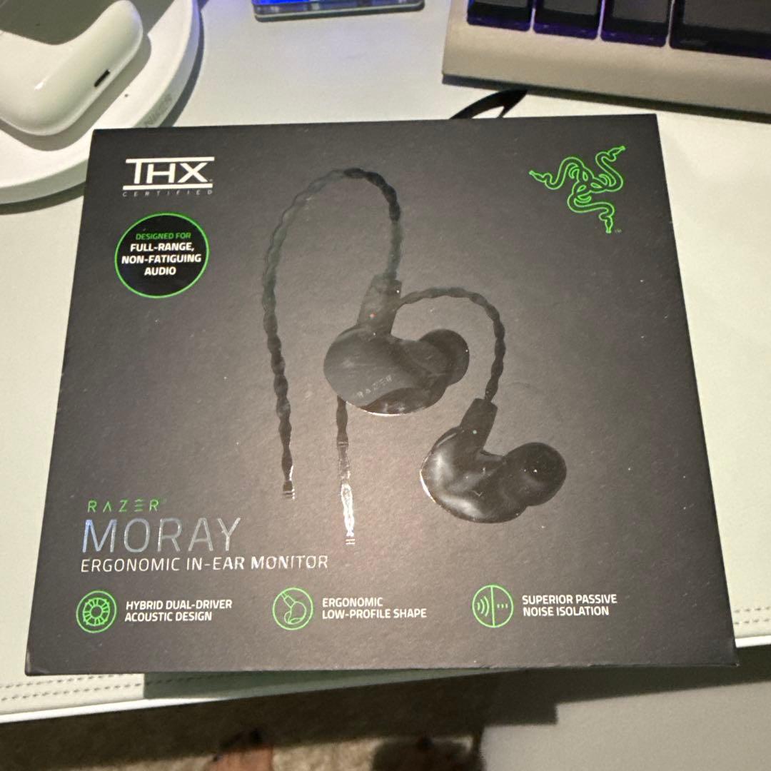 【美品】Razer Moray インイヤーモニター