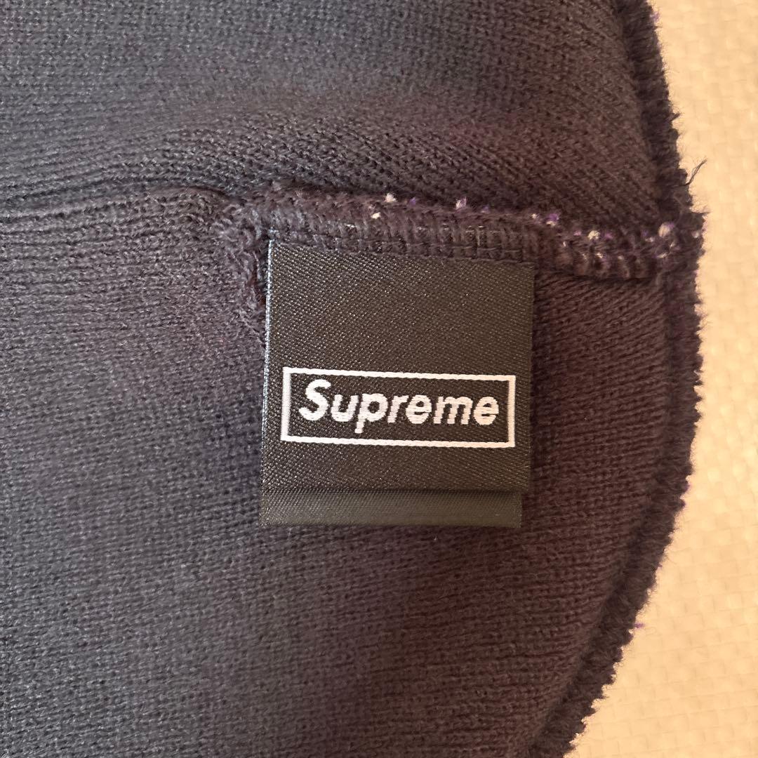 Supreme New Era® Accent Beanie Navy