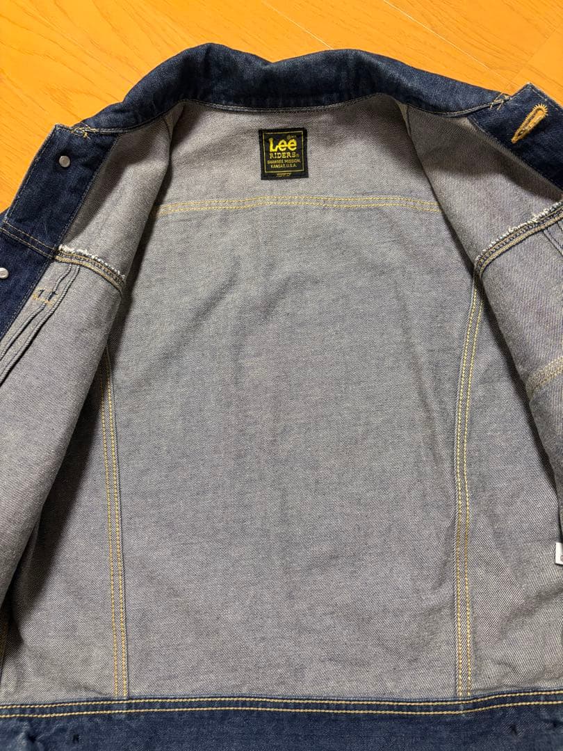M 濃紺 90s Lee カウボーイ デニム ジャケット 1st ファースト
