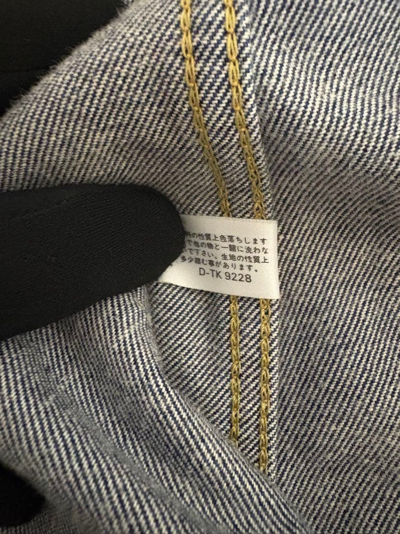 M 濃紺 90s Lee カウボーイ デニム ジャケット 1st ファースト