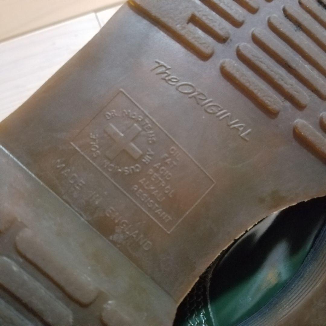 美品　Dr.Martens ドクターマーチン 4ホール 英国ホワイト社製 28