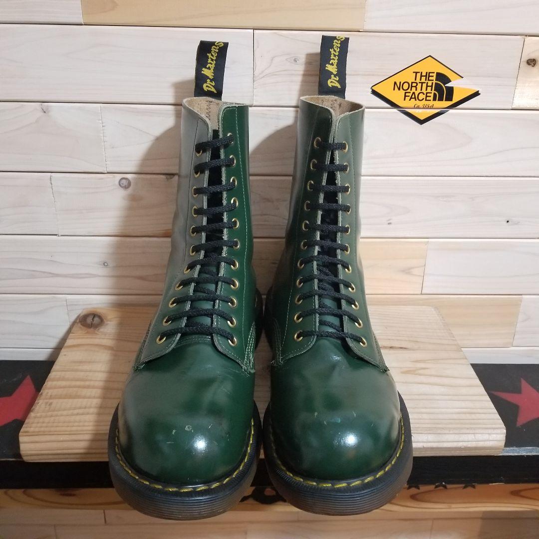 美品　Dr.Martens ドクターマーチン 4ホール 英国ホワイト社製 28