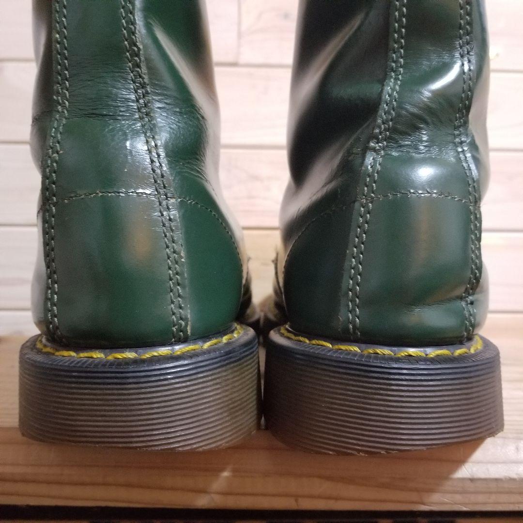 美品　Dr.Martens ドクターマーチン 4ホール 英国ホワイト社製 28