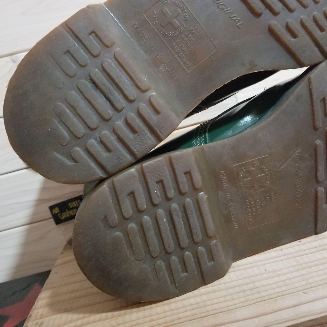 美品　Dr.Martens ドクターマーチン 4ホール 英国ホワイト社製 28