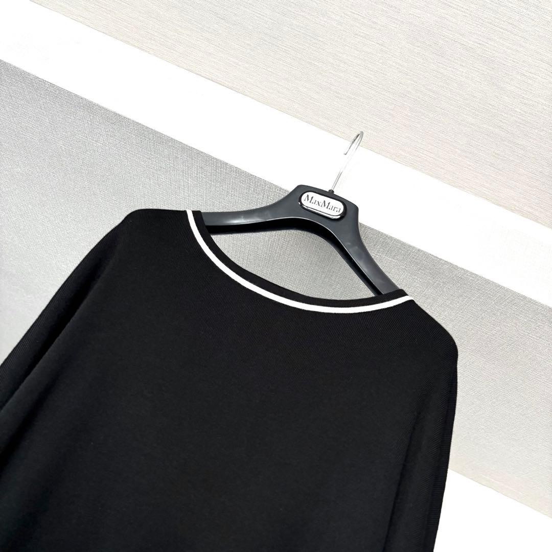 新品同様‼️マックスマーラ さらさら　ふんわりシルエット ニットワンピース