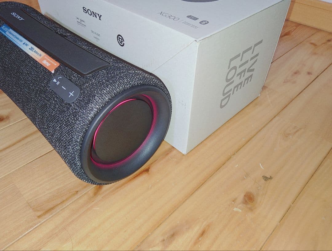 *MIEMaMa*　SONY SRS XG300　箱付属 通電確認済み