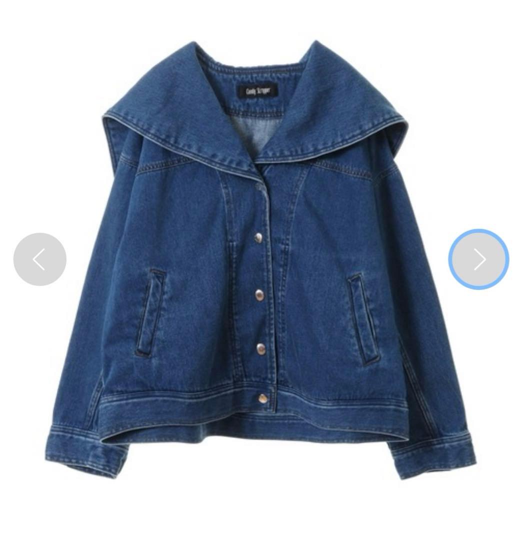 新品タグ付き　Candy Stripper SAILOR DENIM ジャケット