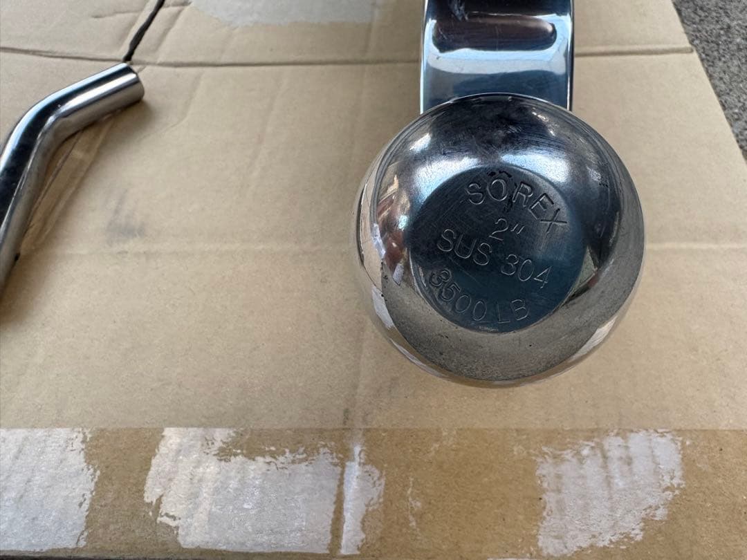 SOREX ヒッチメンバー トレーラー用ヒッチ、ボールマウント付き