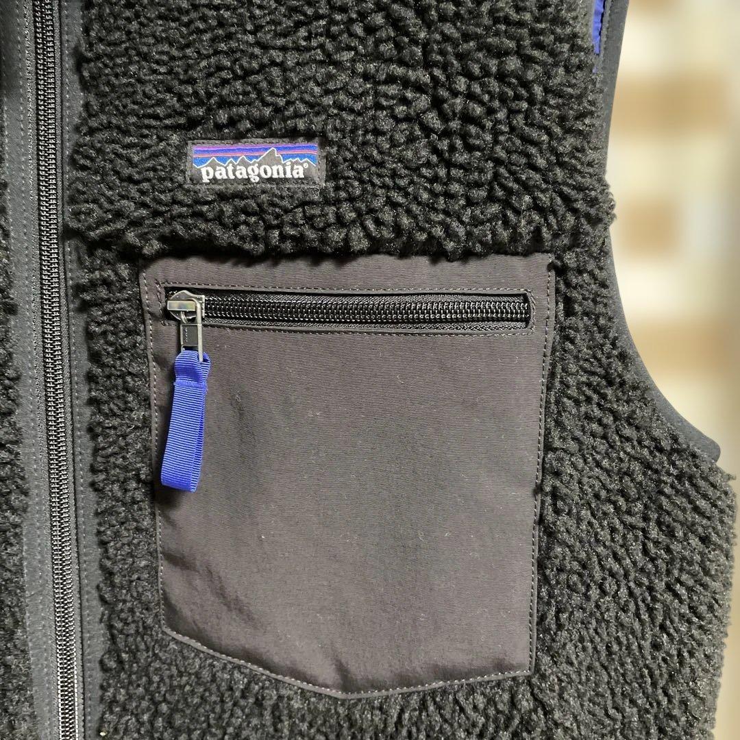 パタゴニア メンズ クラシック レトロX ベスト ブラック
