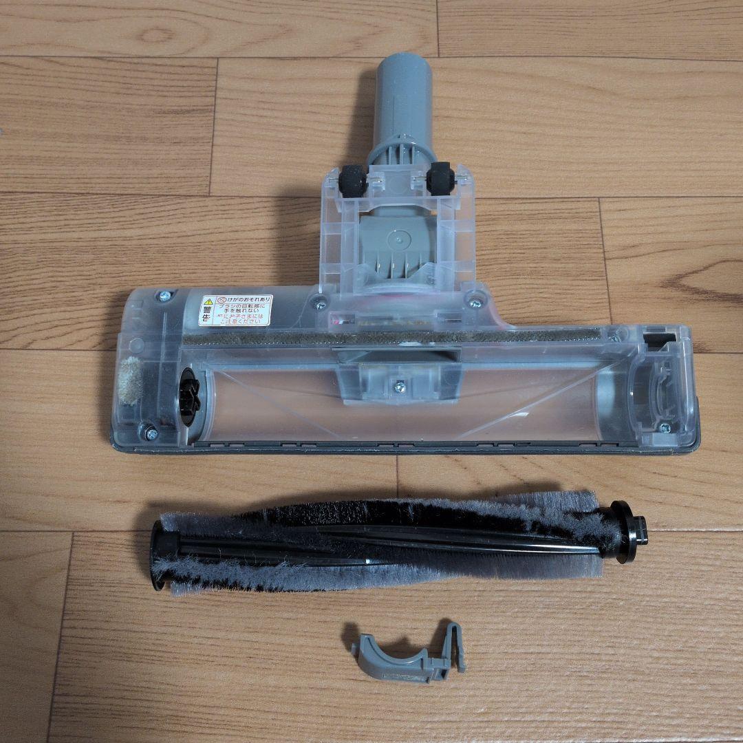 サイクロンスティッククリーナー本体 グレー 充電器付き