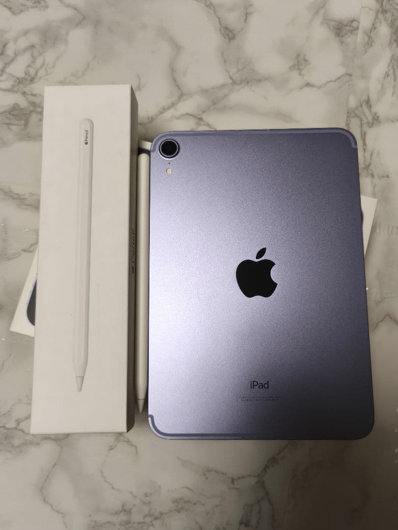 iPad mini6本体 256GB パープル + Apple Pencil