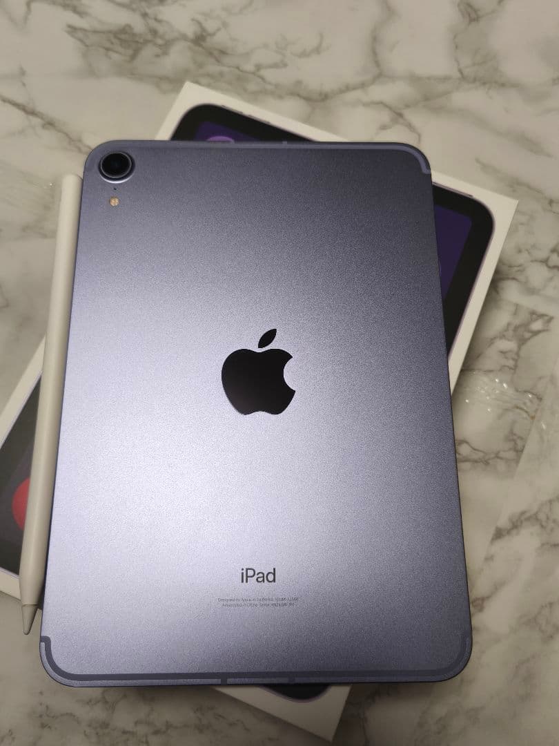 iPad mini6本体 256GB パープル + Apple Pencil