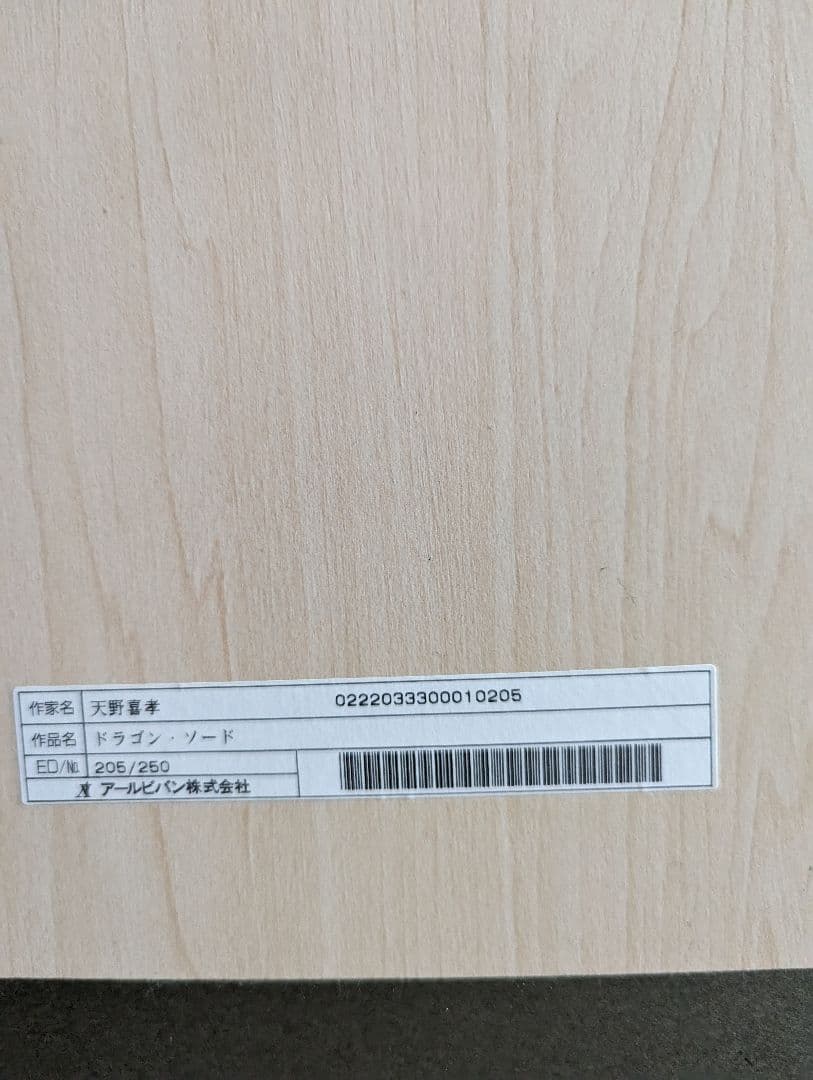 天野喜孝 ドラゴンソード