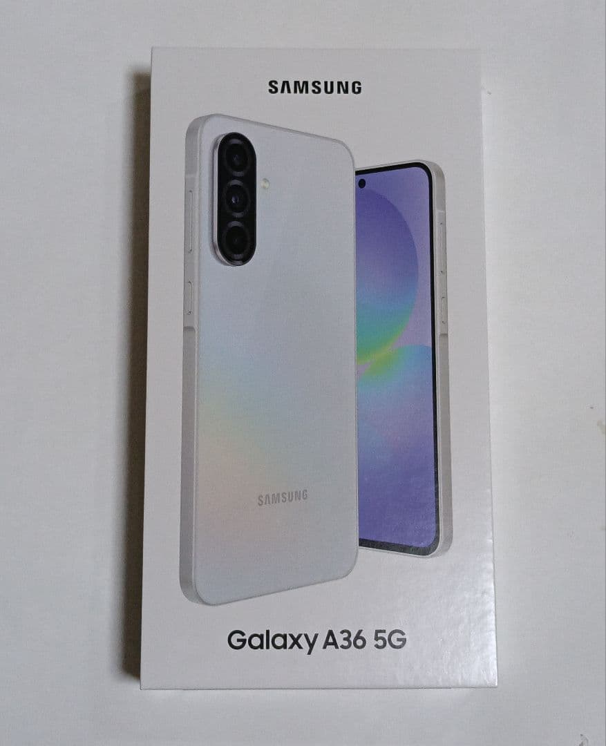 国内版 Samsung Galaxy A36 5G ホワイト