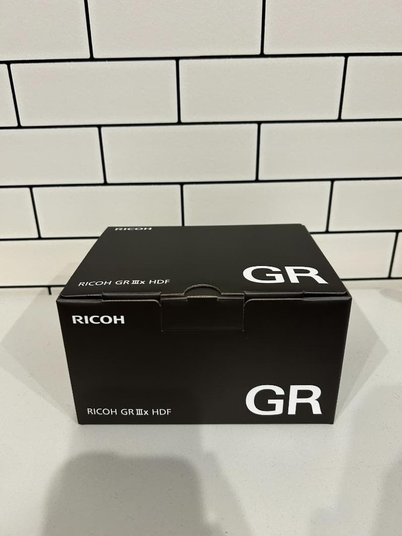 【新品未使用26.01.29購入】リコーRICOH GRⅢx HDF 保証書付き