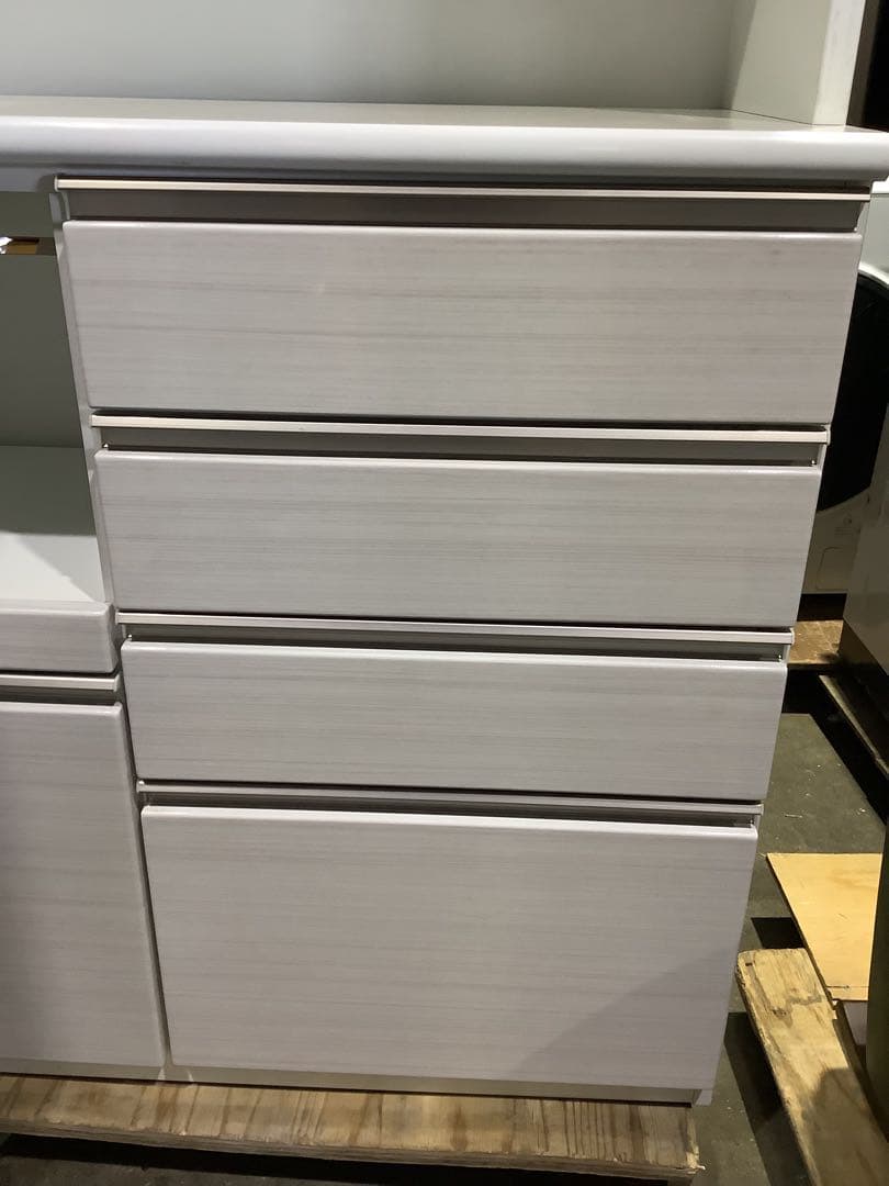 ニトリ キッチンボード ポスティア100KBWH 幅100cm