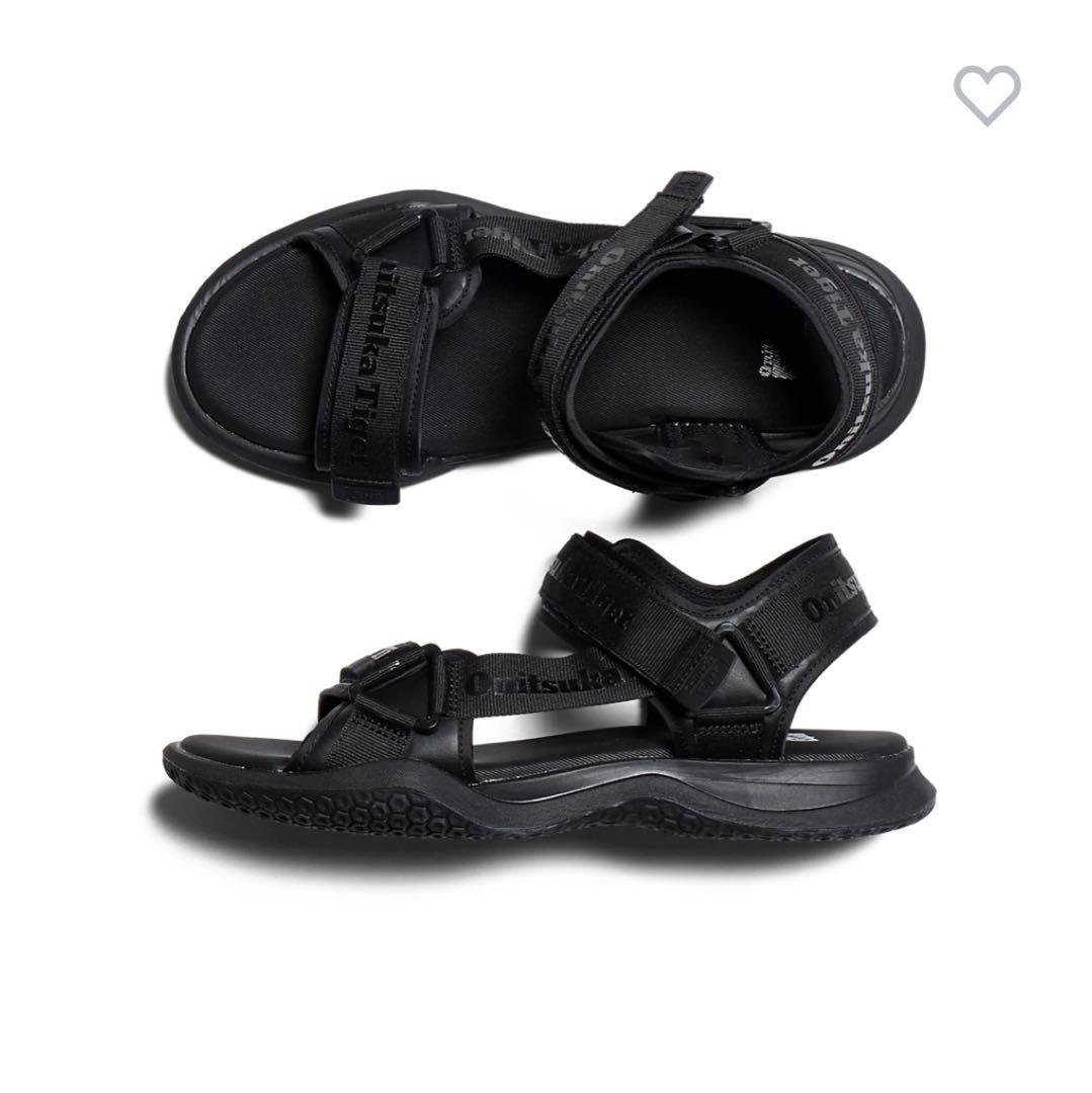 Onitsuka Tiger ブラック スポーツサンダル