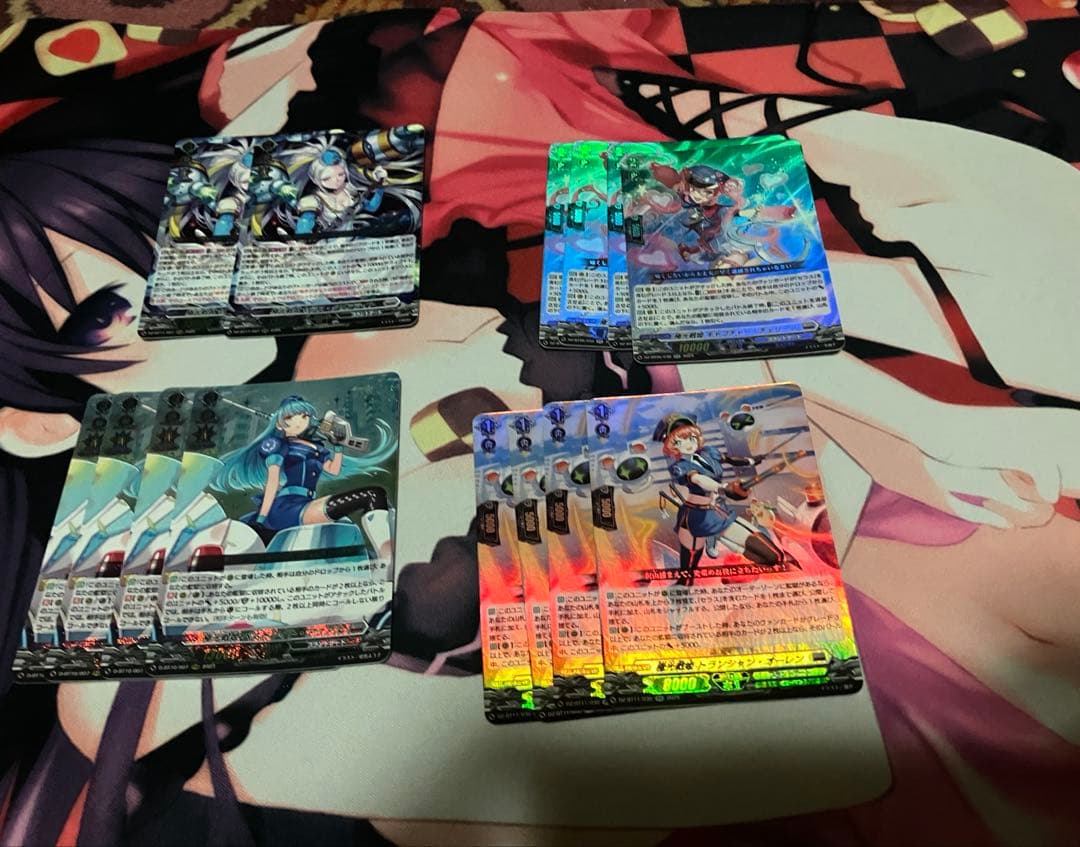 ヴァンガード　極光戦姫　デッキ　デッキパーツ