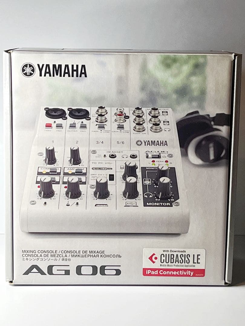 【最短翌日発送】デジタル楽器 YAMAHA ミキシングコンソール AG06