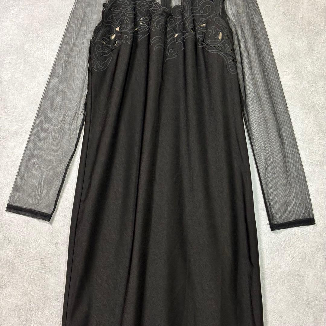 にし　AMERI アメリ　CUTWORK DRESS　ドレス　ワンピース