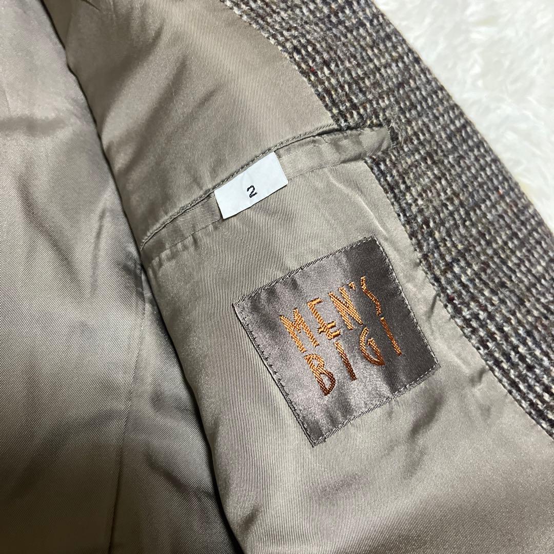 最終値下げ！極美品ハリスツイード テーラードジャケット ツイード ヘリンボーン