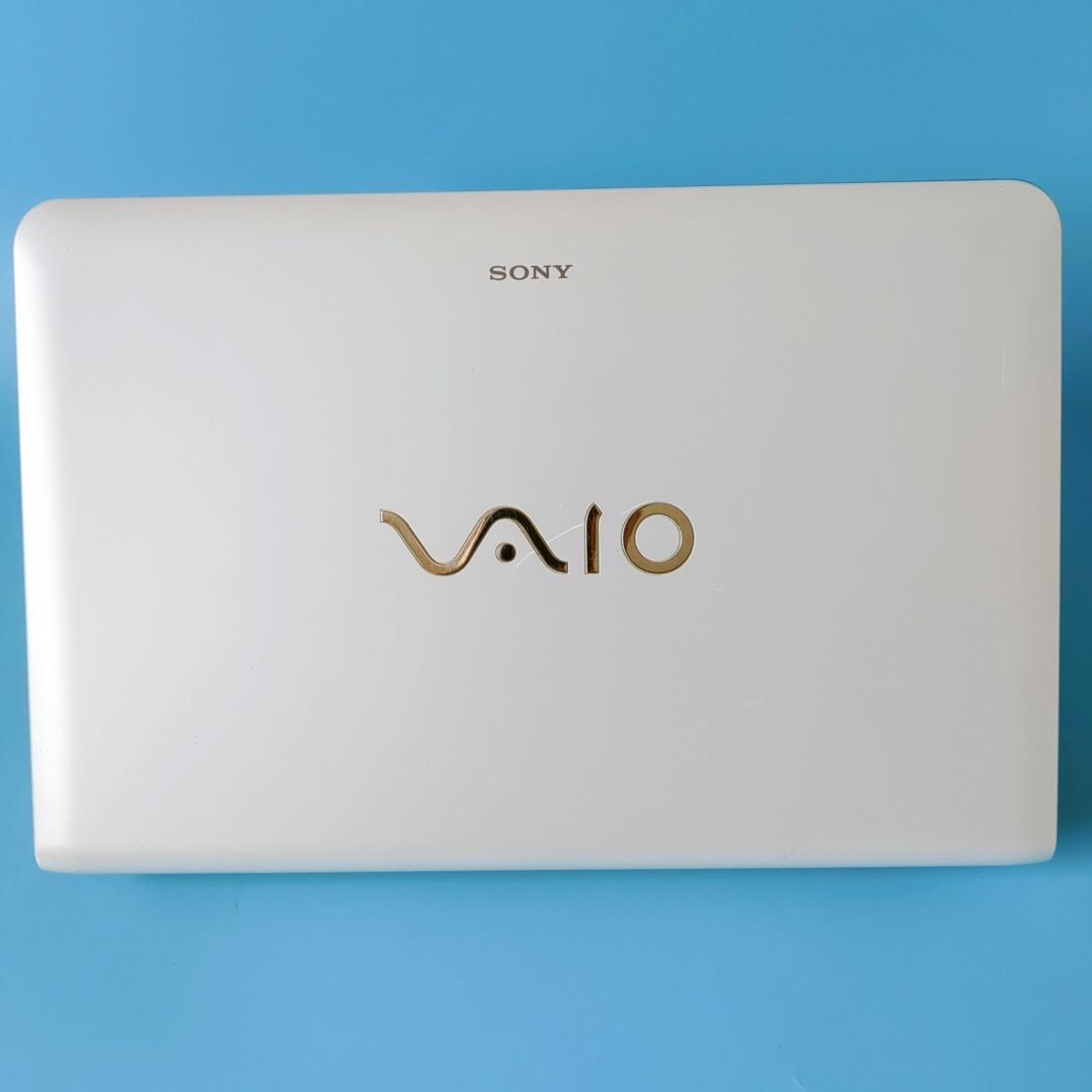 新品SSD爆速⭐ブルーレイ⭐カメラ付⭐VAIO✅すぐに使える✅白ノートパソコン