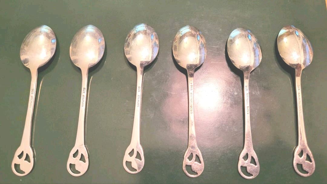 シルバーコーヒースプーン６本