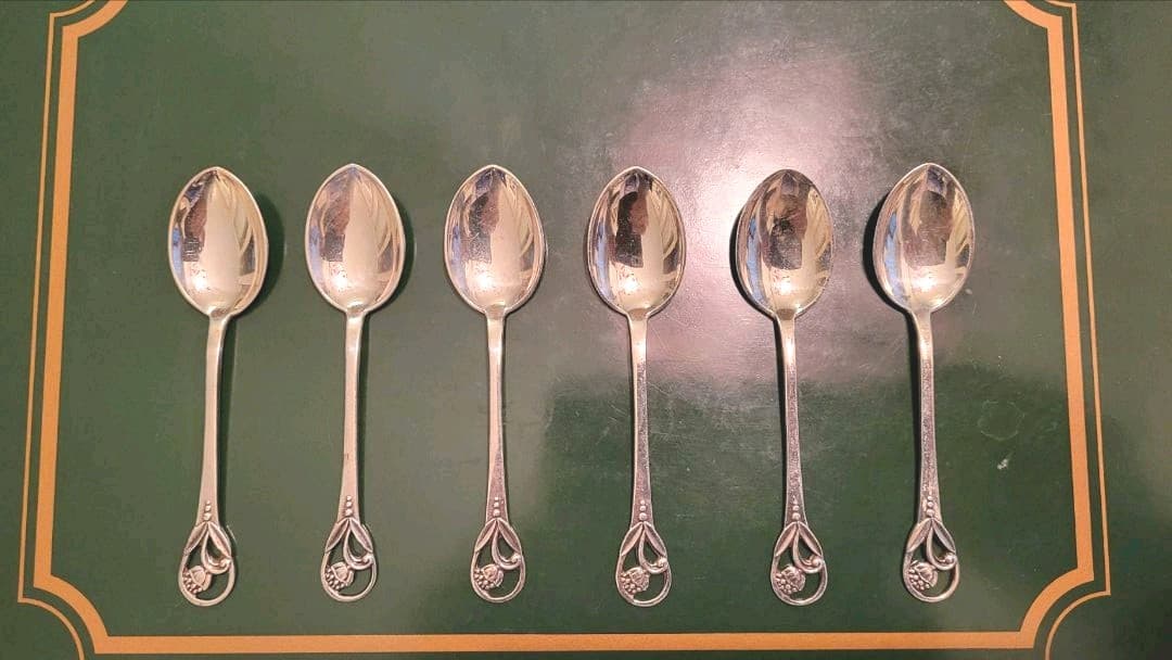 シルバーコーヒースプーン６本