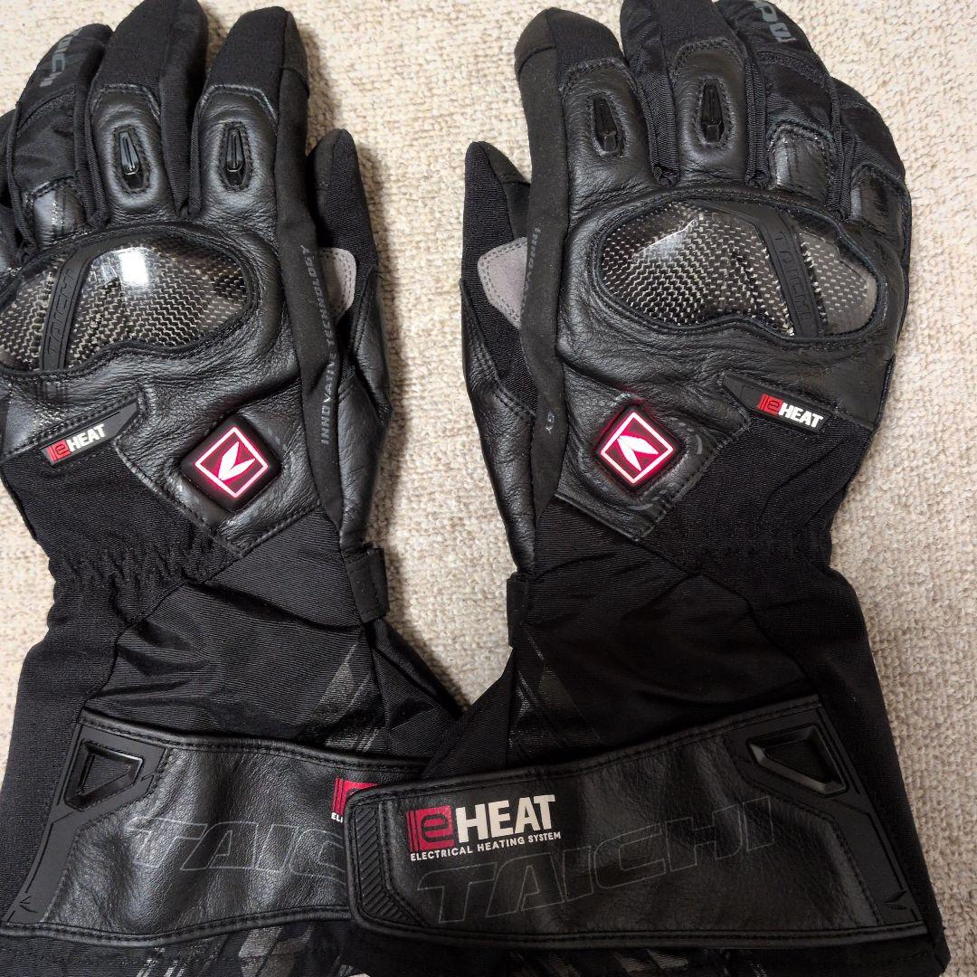 RSタイチ　RST648 e-HEAT電熱グローブ XLサイズ　ブラック