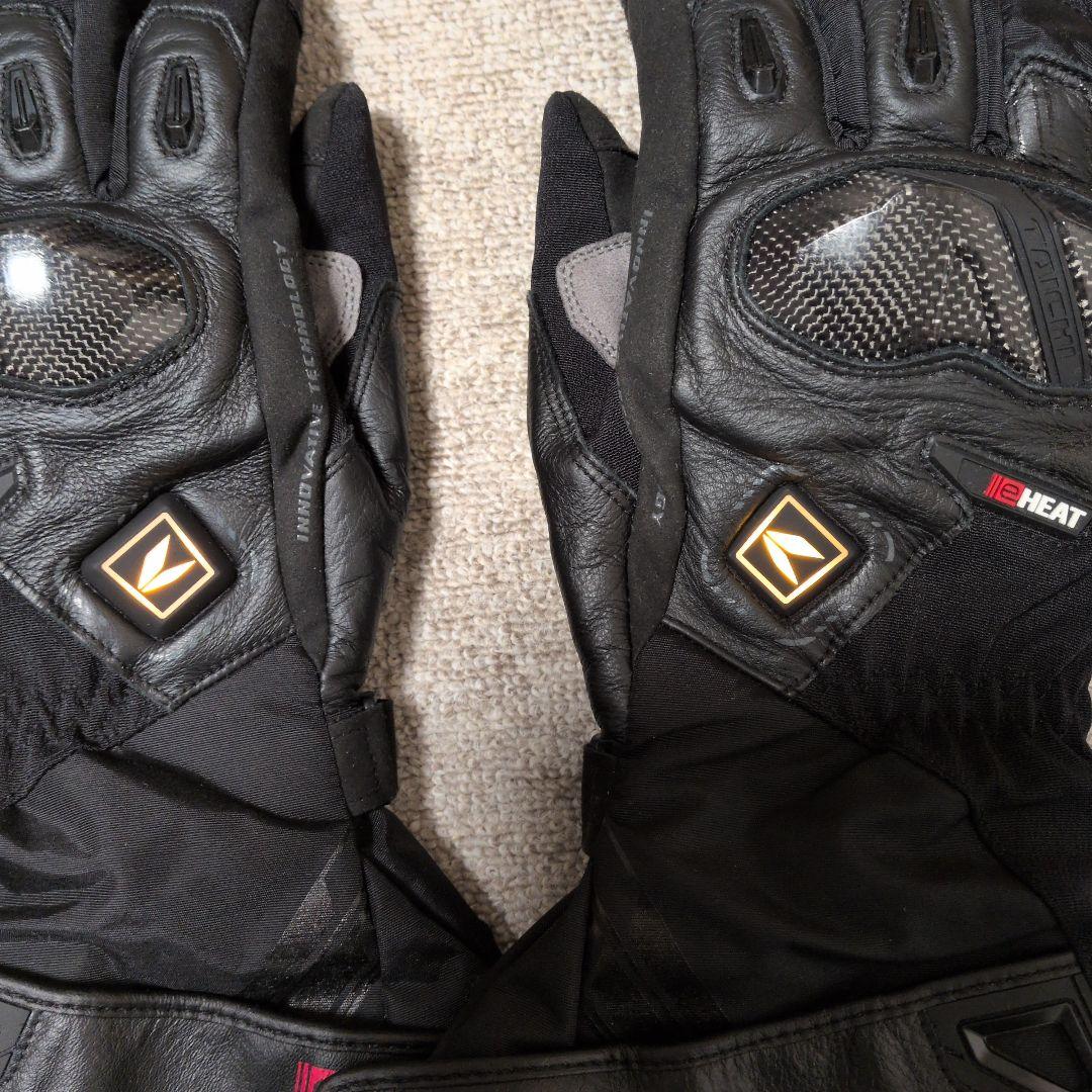 RSタイチ　RST648 e-HEAT電熱グローブ XLサイズ　ブラック