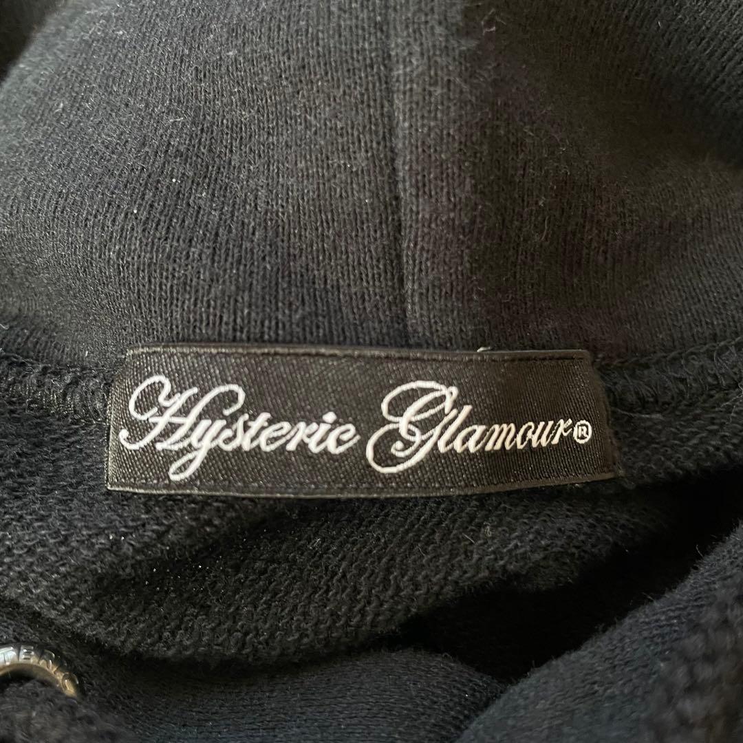 HYSTERIC GLAMOUR スカルベリー パーカー 黒
