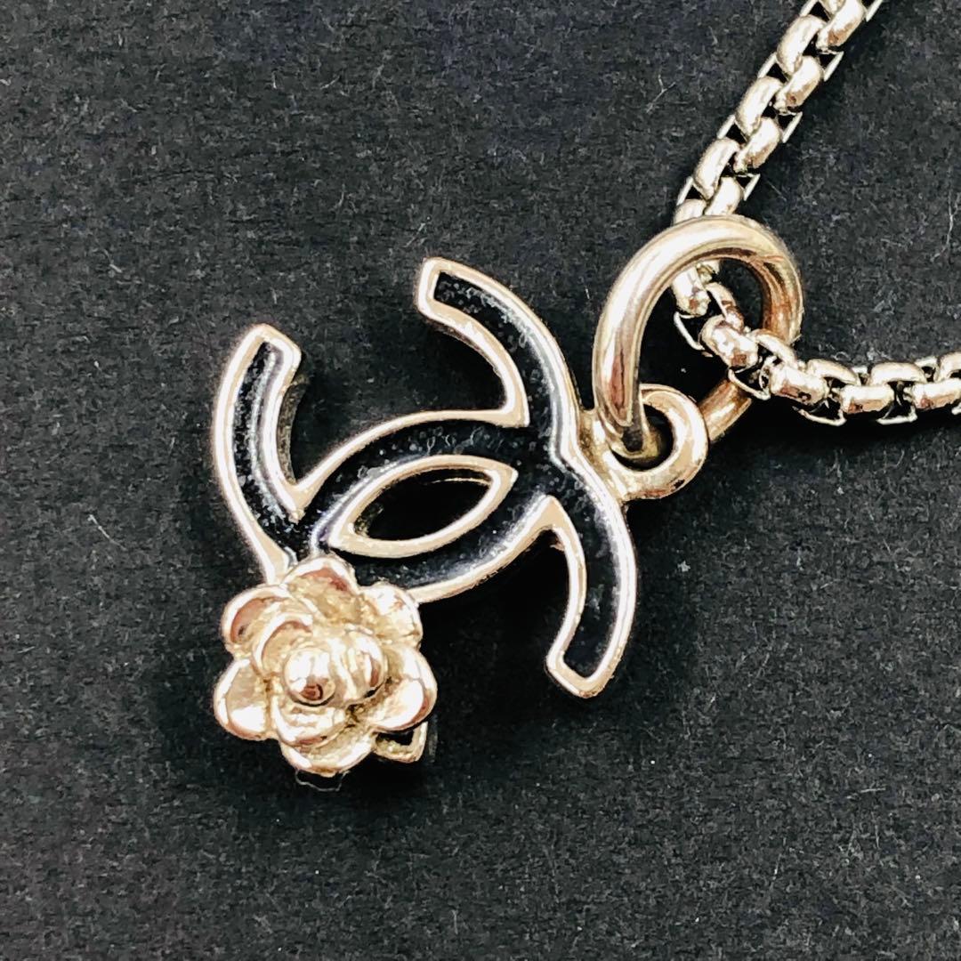 美品✨本物正規品✨刻印有✨CHANEL ココマークロゴペンダント✨ネックレス