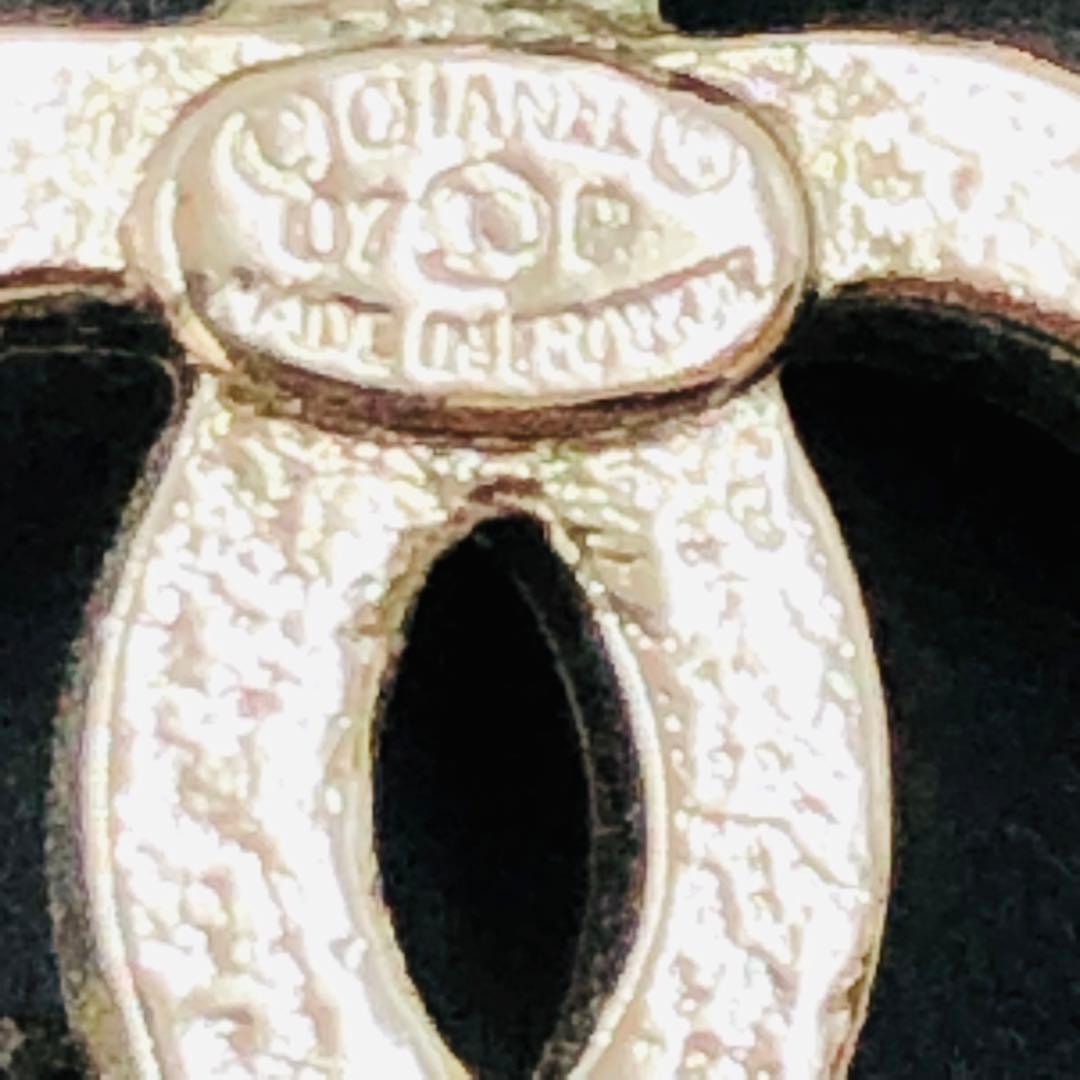 美品✨本物正規品✨刻印有✨CHANEL ココマークロゴペンダント✨ネックレス