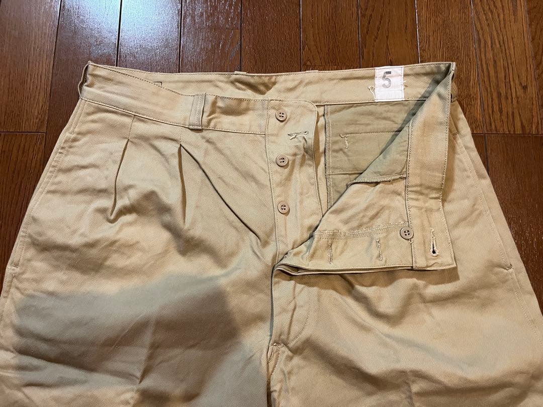 【9/1販売終了】フランス軍 M52 ショートパンツ サイズ5