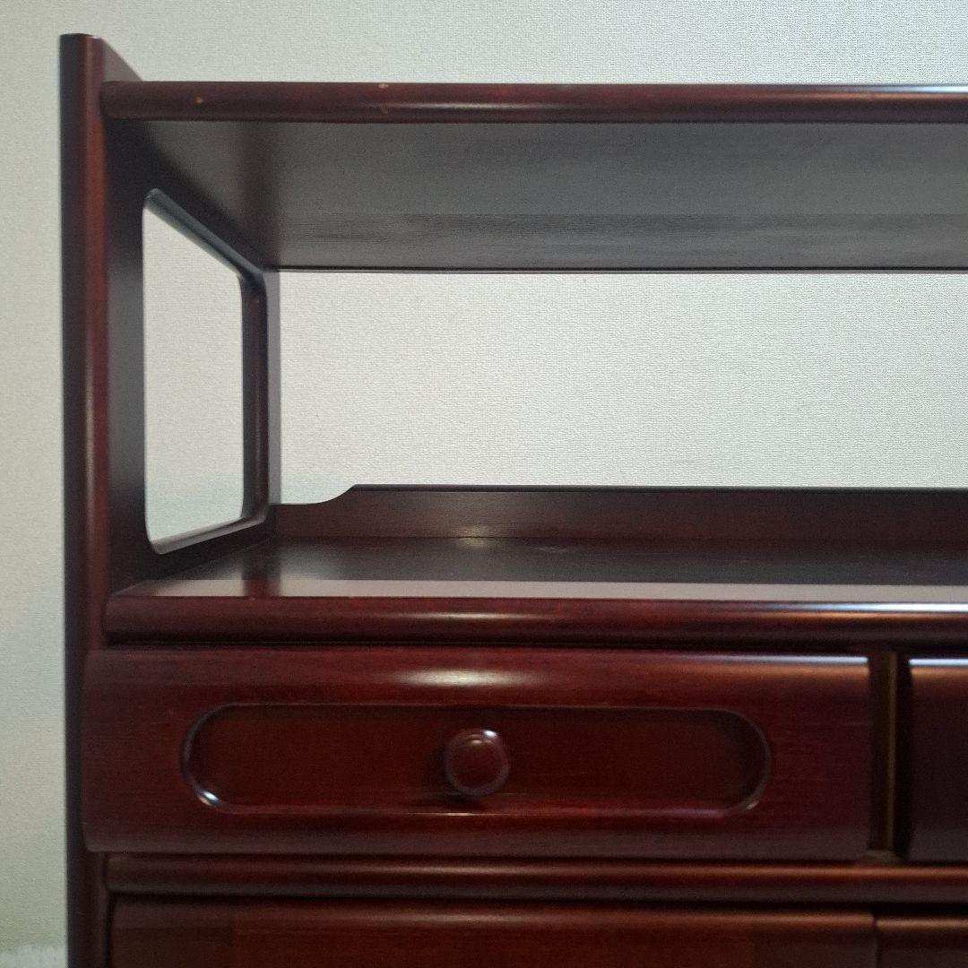 【美品】karimoku カリモク オールドカリモク 電話台 ファックス台