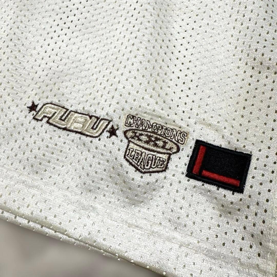 美品！フブ　fubu メッシュ　ゲームシャツ　フットボールシャツ　ＸＬ