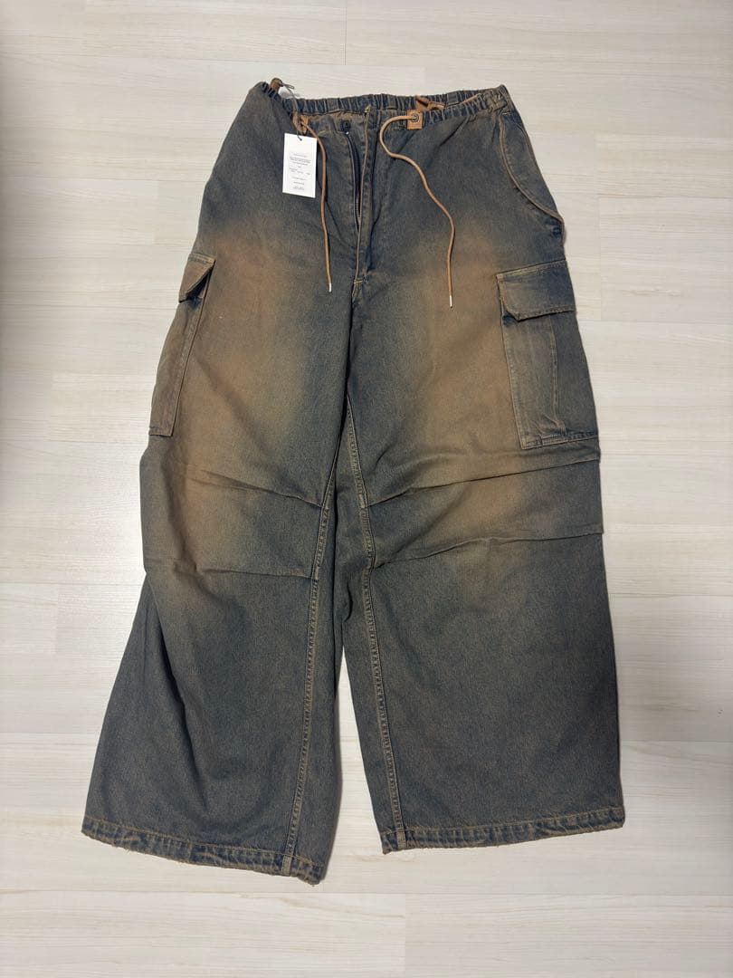 パンツ CLESSTE VINTAGE DYED SELVEDGE DENIM M-51