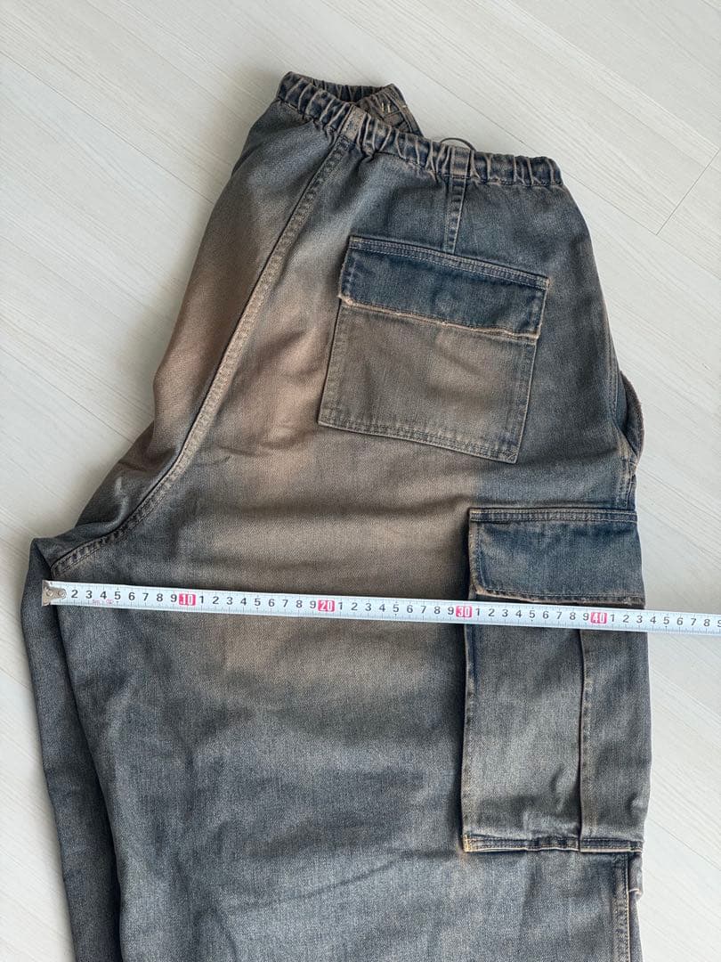 パンツ CLESSTE VINTAGE DYED SELVEDGE DENIM M-51