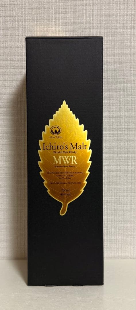 イチローズモルト ミズナラウッドリザーブ MWR カートン付 700ml