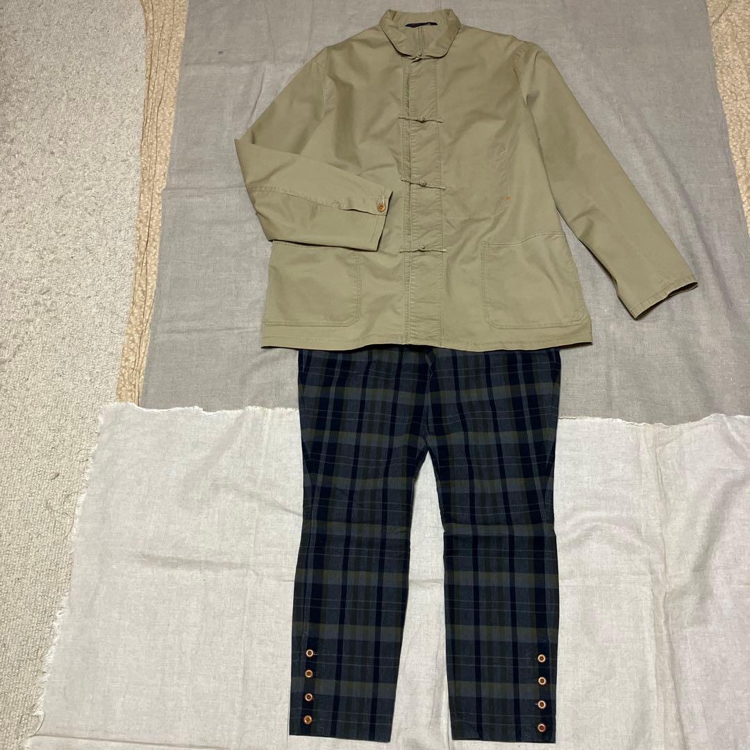 ✨【ララとブーブ 】45rpm チャイナボタンジャケット（メンズ5サイズ）