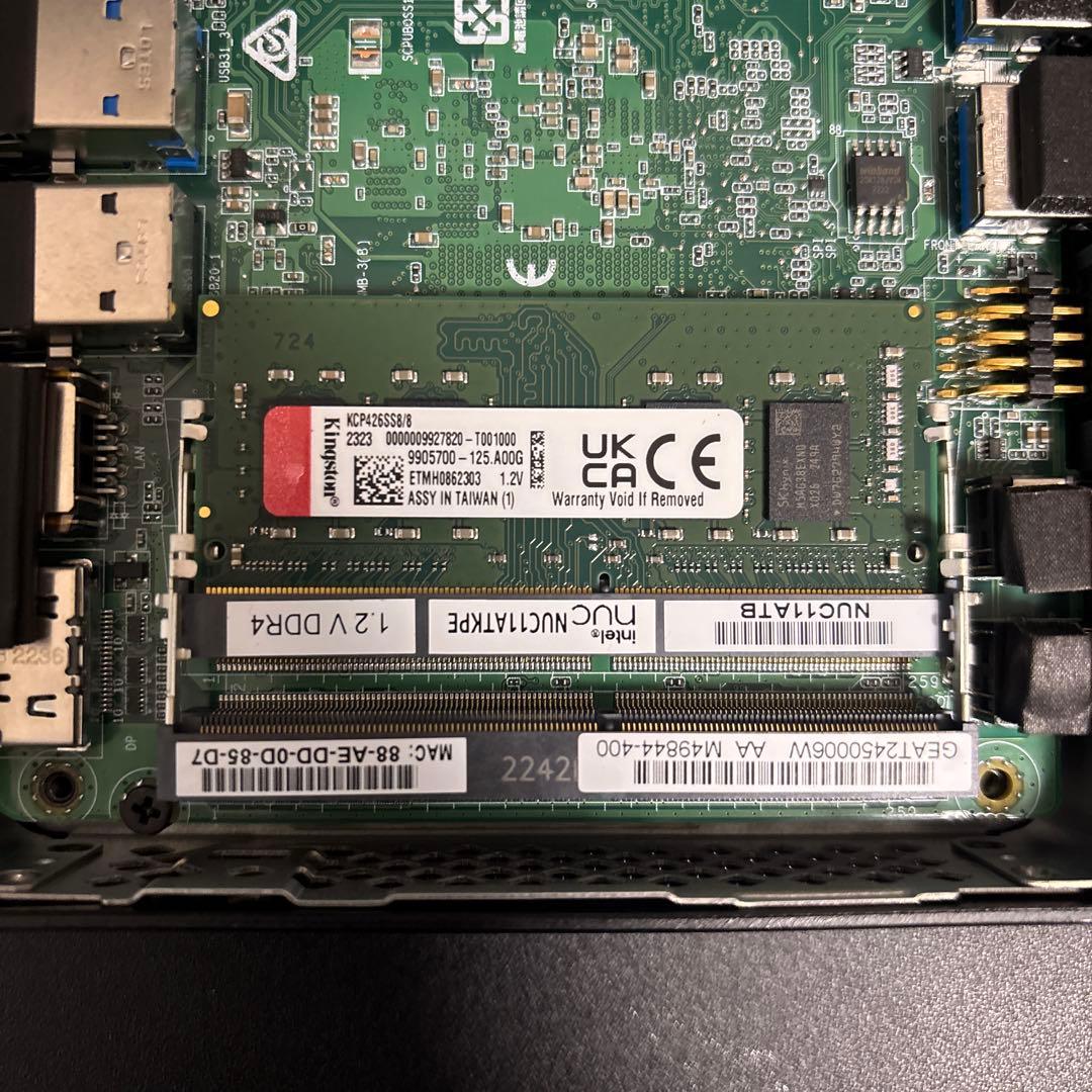き*ぷ様 Intel NUC NUC11ATKPE 小型PCキット