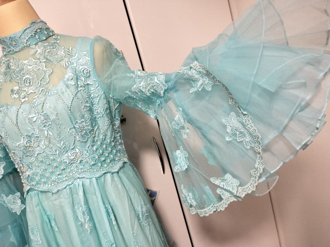 ウェディング　カラードレス　ステージ　ロリータ　タケミ　日本製　9号